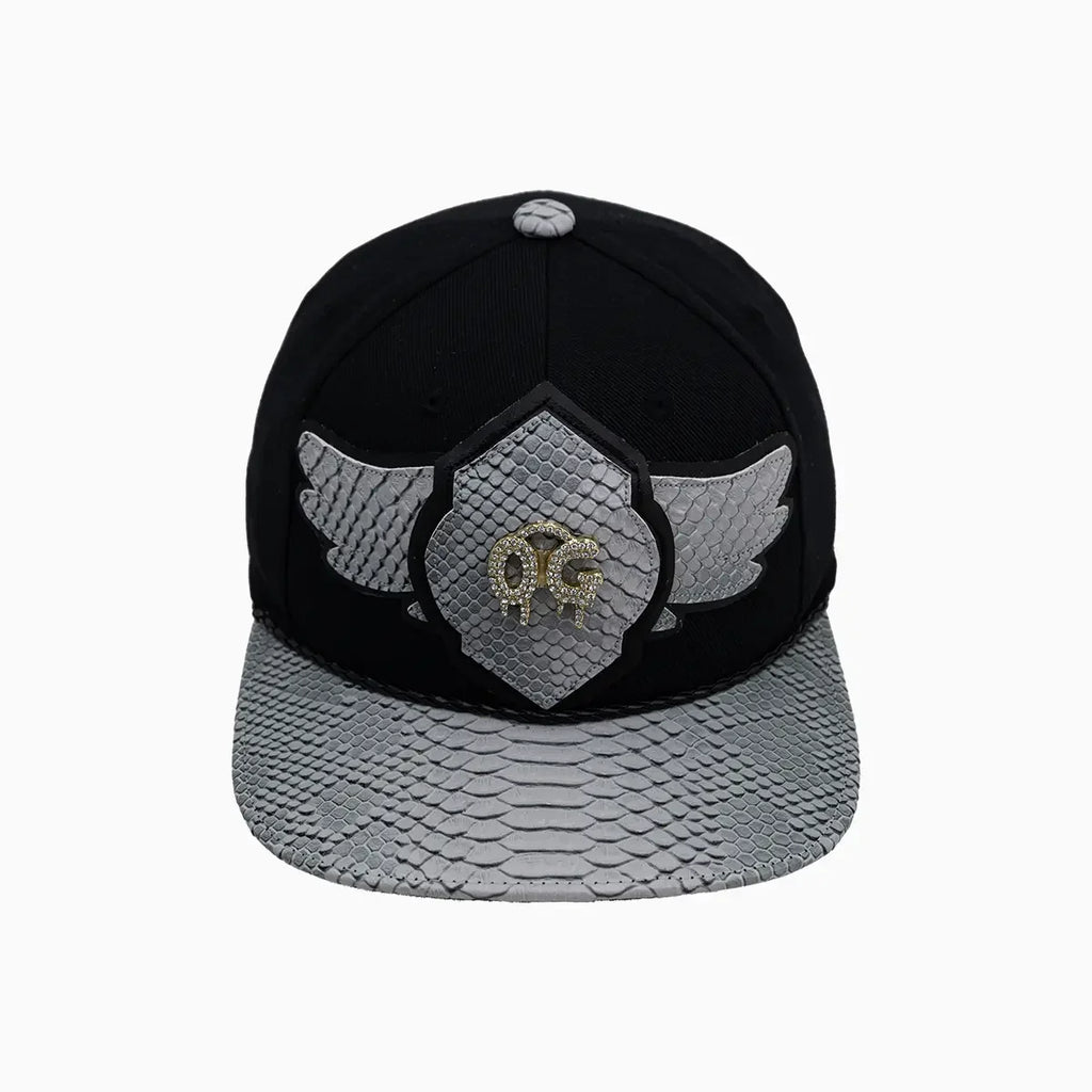 Breyer's Buck 50 OG Wool Hat With Faux Snake Skin Visor