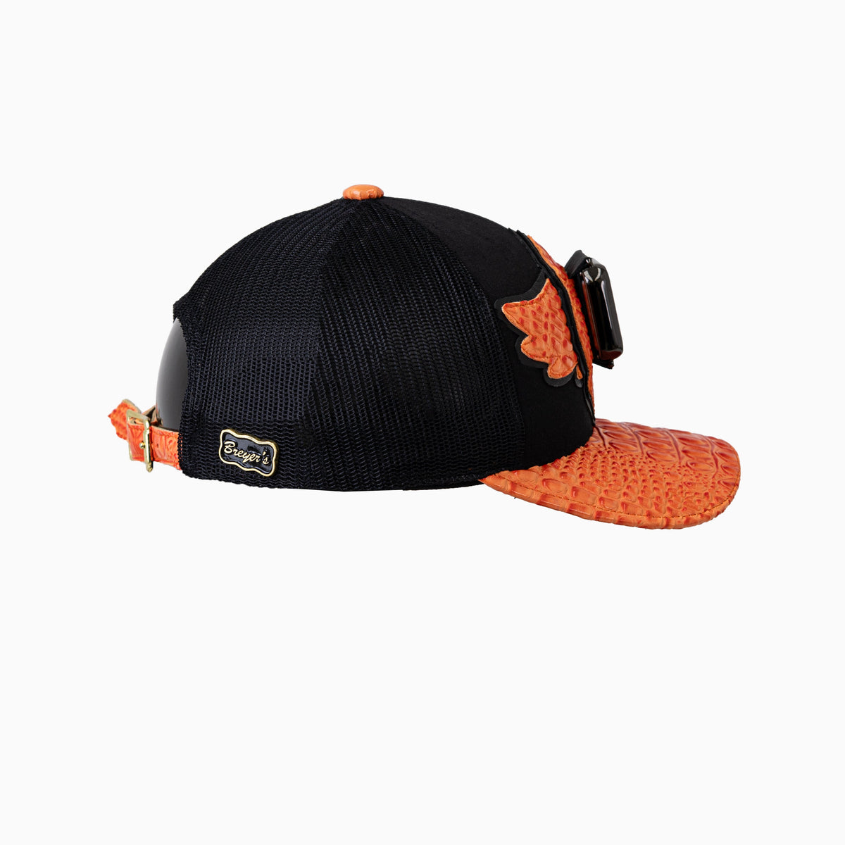 Breyer's Buck 50 Wool Trucker Hat With Leather Visor