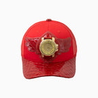 Gorra trucker de lana Buck 50 de Breyer con visera de cuero