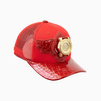 Gorra trucker de lana Buck 50 de Breyer con visera de cuero