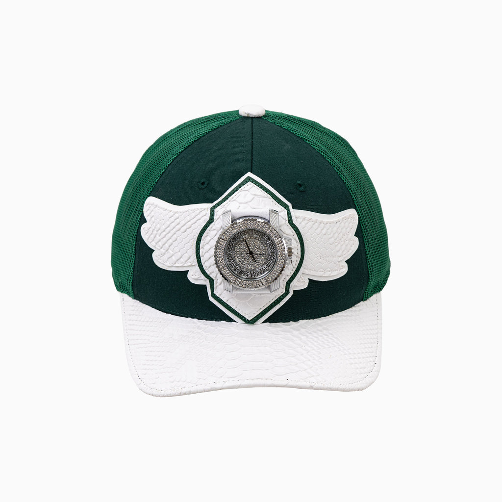 Breyer's Buck 50 Wool Trucker Hat With Leather Visor