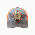 Breyer's Buck 50 Wool Trucker Hat With Leather Visor