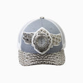 Casquette de camionneur en laine Buck 50 de Breyer avec visière en cuir