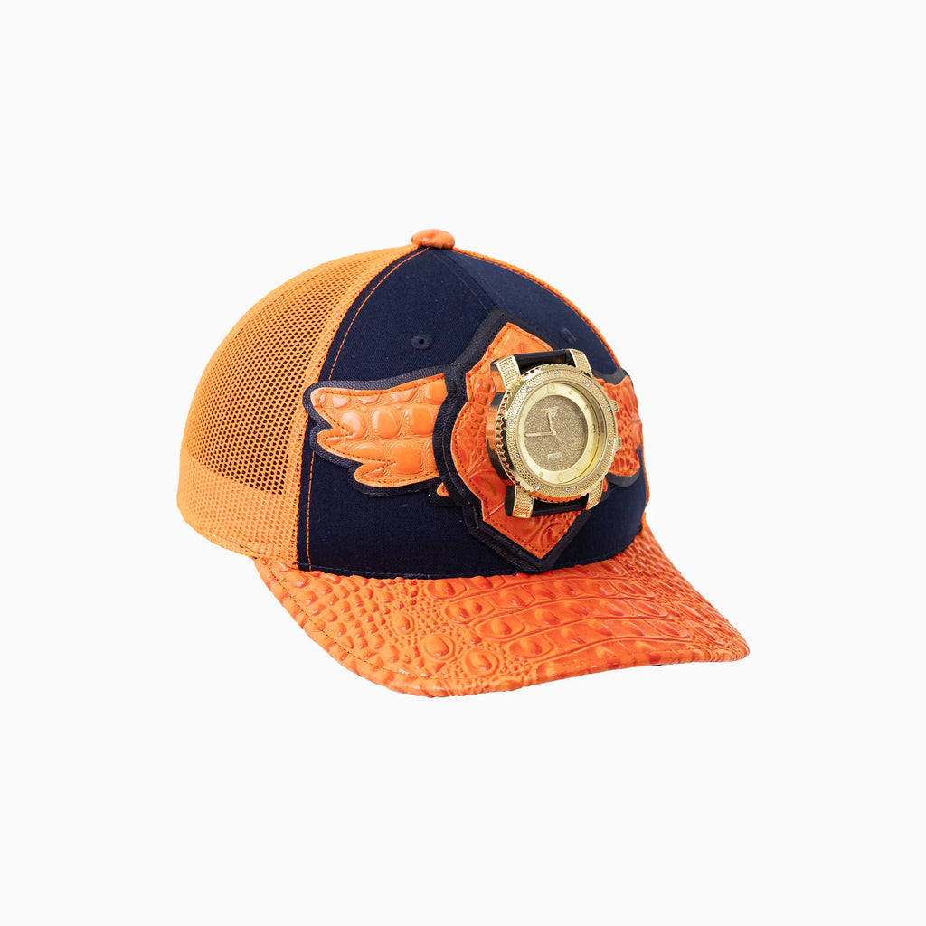 Gorra Trucker de Lana Breyer's Buck 50 con Visera de Cuero