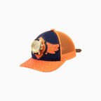 Gorra Trucker de Lana Breyer's Buck 50 con Visera de Cuero