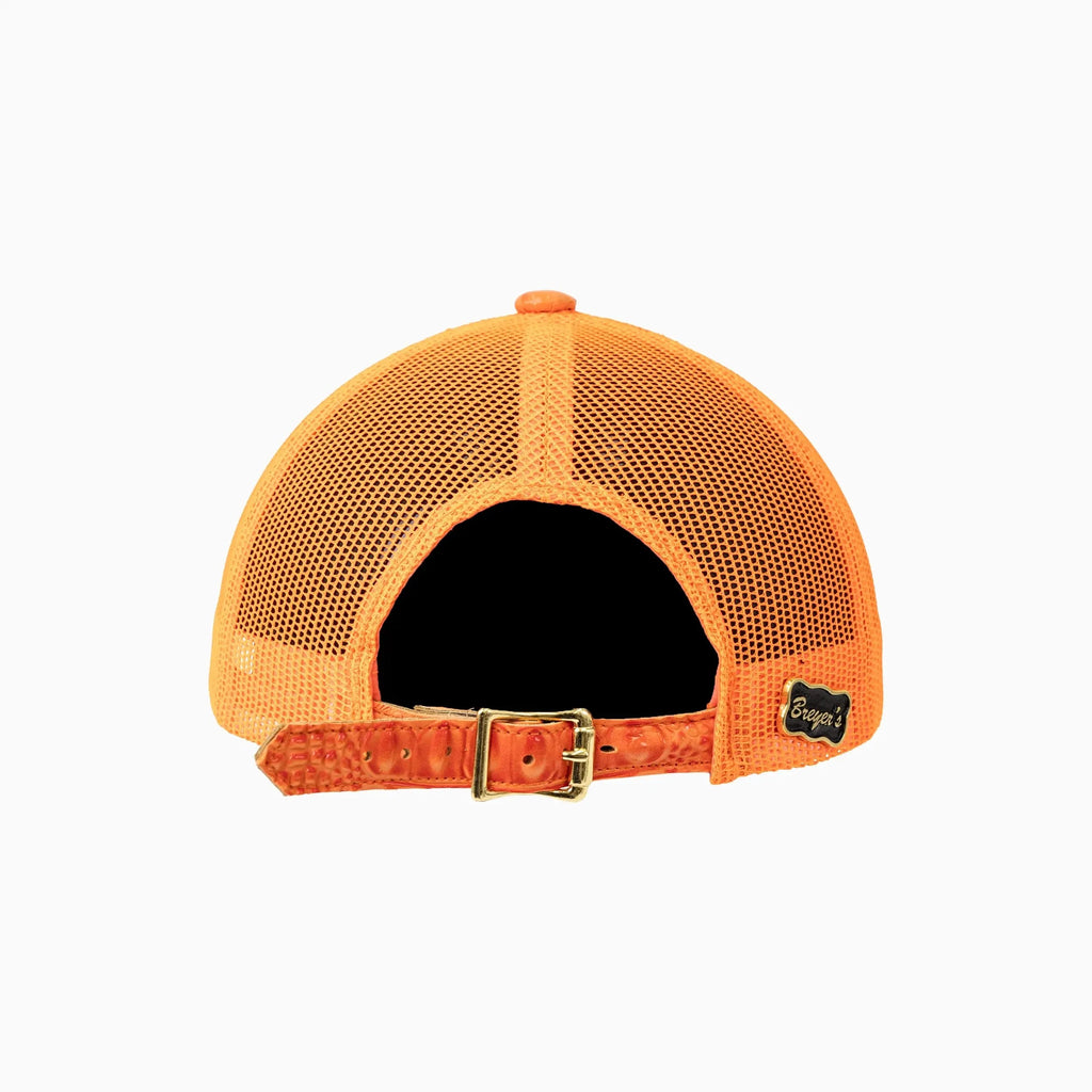Gorra Trucker de Lana Breyer's Buck 50 con Visera de Cuero
