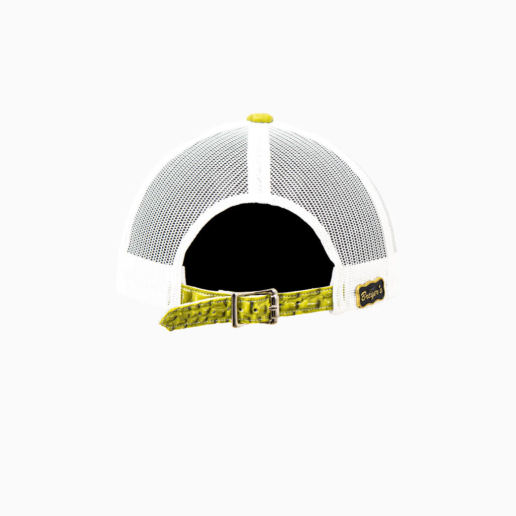 Gorra Trucker de Lana Breyer's Buck 50 con Visera de Cuero