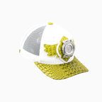 Gorra Trucker de Lana Breyer's Buck 50 con Visera de Cuero