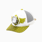 Gorra Trucker de Lana Breyer's Buck 50 con Visera de Cuero