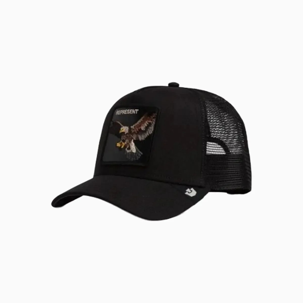 Représenter une casquette de camionneur aigle