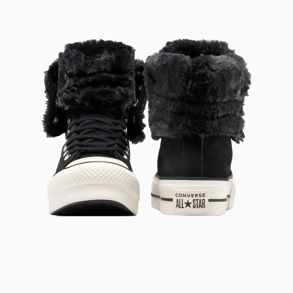 Botas de piel sintética plegables hasta la rodilla X-Hi All Star para mujer