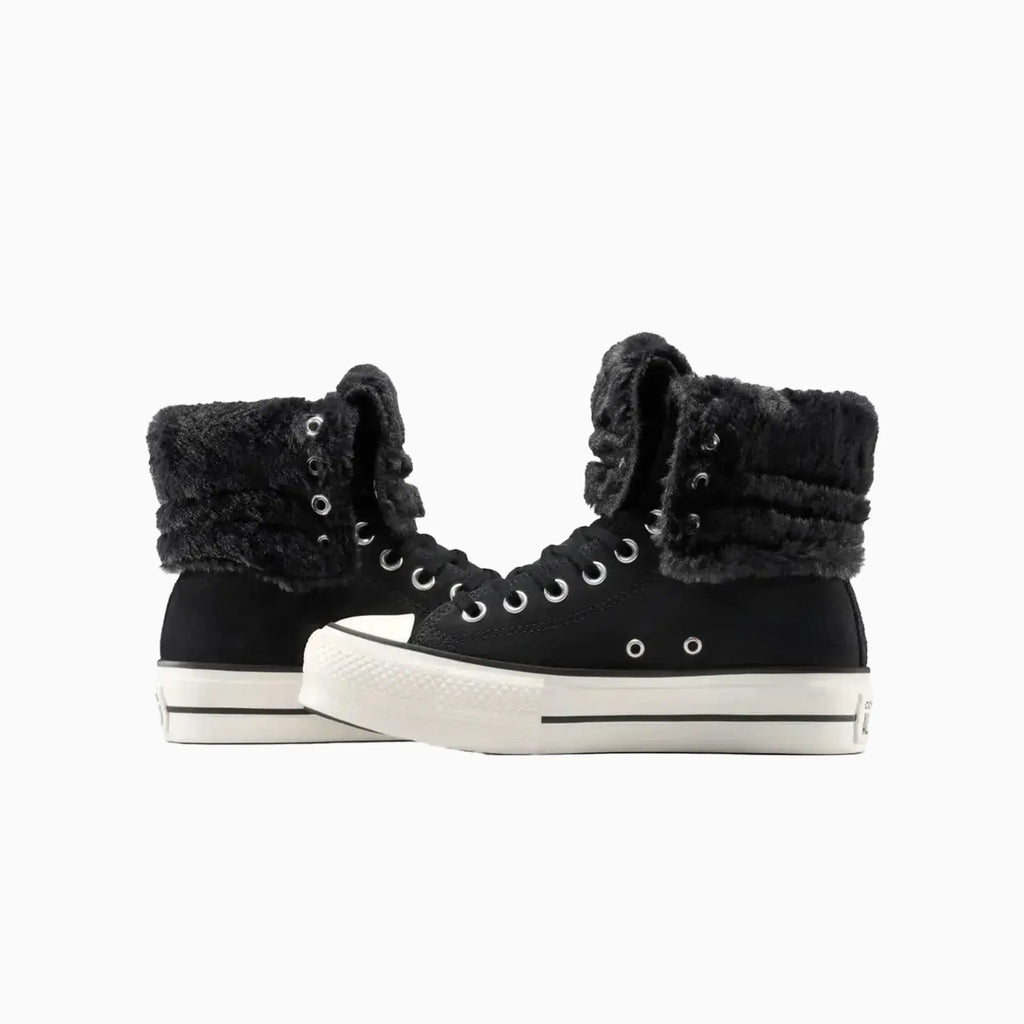 Botas de piel sintética plegables hasta la rodilla X-Hi All Star para mujer