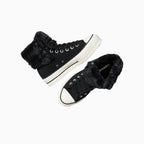 Botas de piel sintética plegables hasta la rodilla X-Hi All Star para mujer