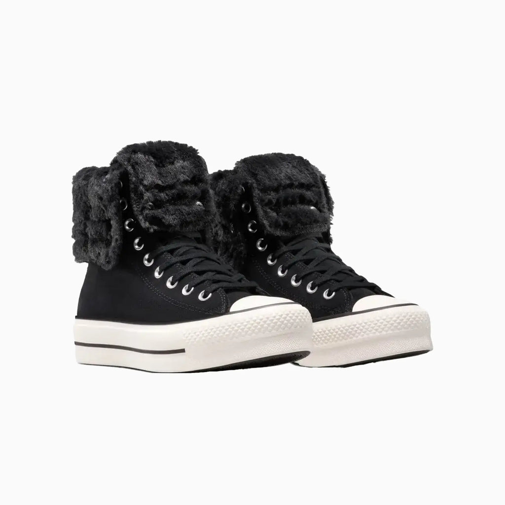 Botas de piel sintética plegables hasta la rodilla X-Hi All Star para mujer