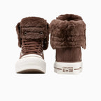 Mujer All Star Fold Over Lift X-Hi Piel Sintética