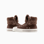Mujer All Star Fold Over Lift X-Hi Piel Sintética