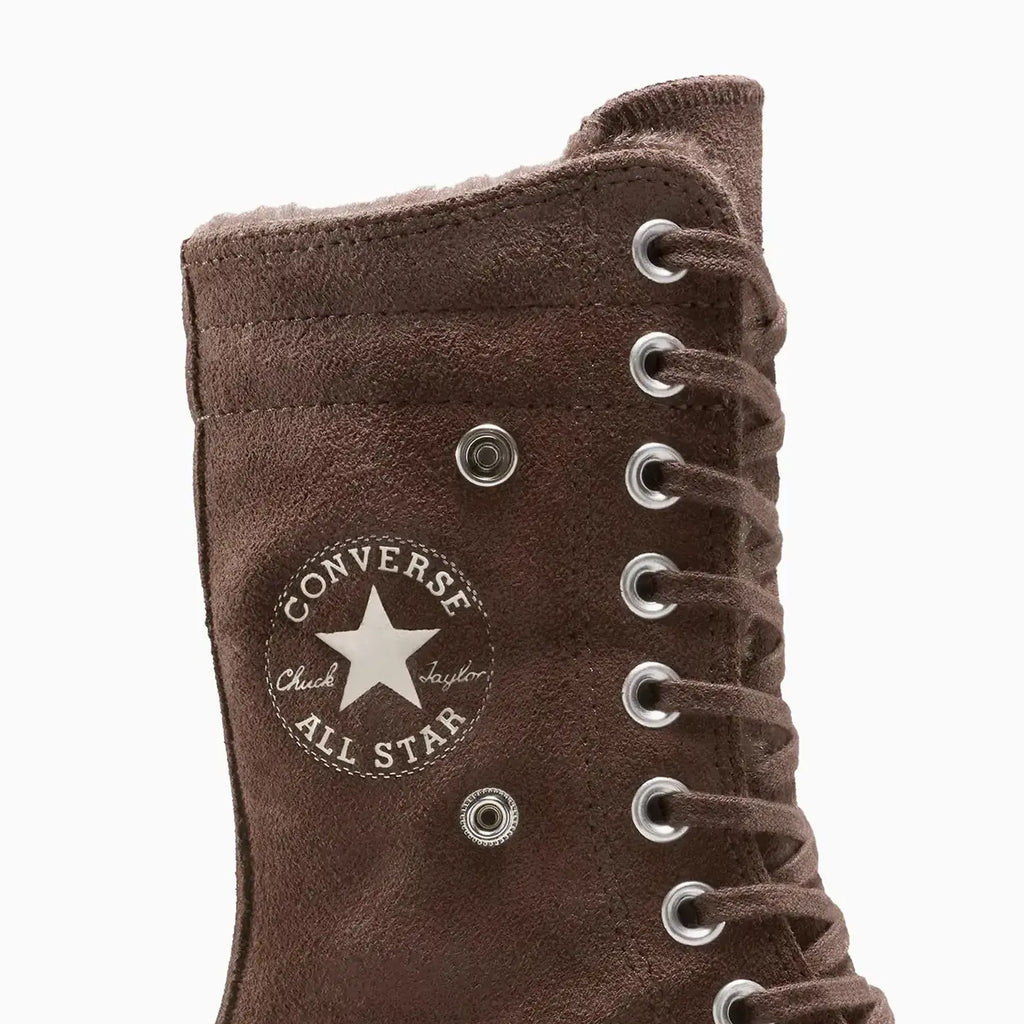 Mujer All Star Fold Over Lift X-Hi Piel Sintética