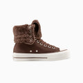 Mujer All Star Fold Over Lift X-Hi Piel Sintética
