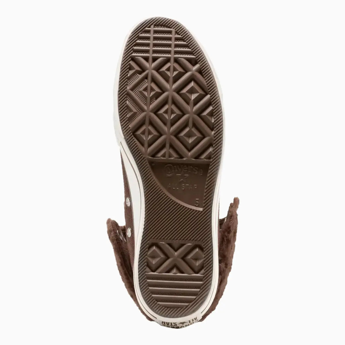Mujer All Star Fold Over Lift X-Hi Piel Sintética