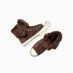 Mujer All Star Fold Over Lift X-Hi Piel Sintética