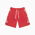 Men's Courtside Red Tie-Dye Shorts