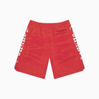 Men's Courtside Red Tie-Dye Shorts