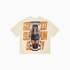 Camiseta de manga corta Miami Superrun de modo deportivo para hombre