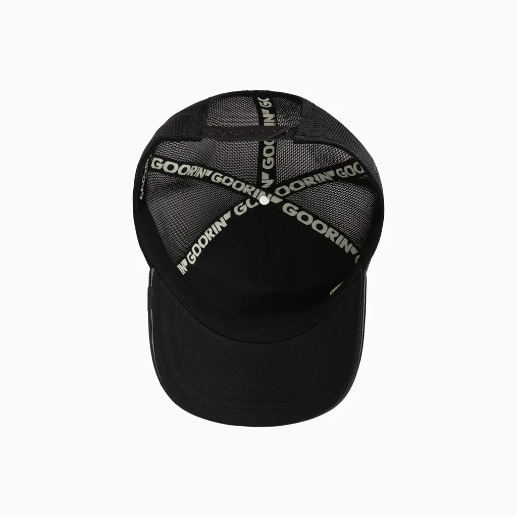 Gorra Trucker de Piel Sintética de Oveja