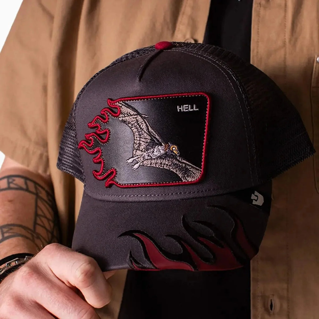Gorra de camionero Hell Flames