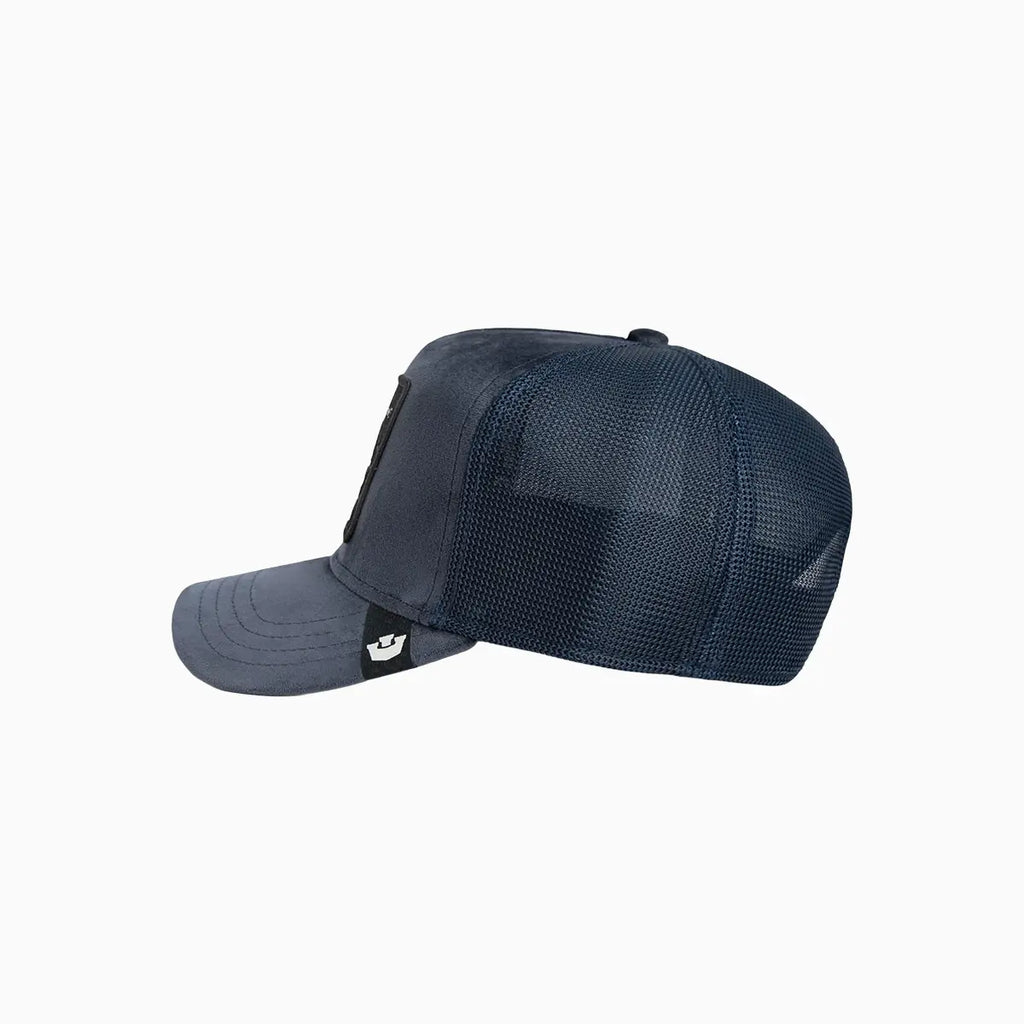 Velour Lion Trucker Hat