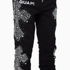 Pantalón vaquero cruzado desgastado para niños