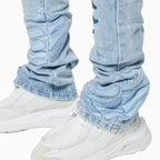 Pantalón vaquero Hell Dragger aguamarina para hombre