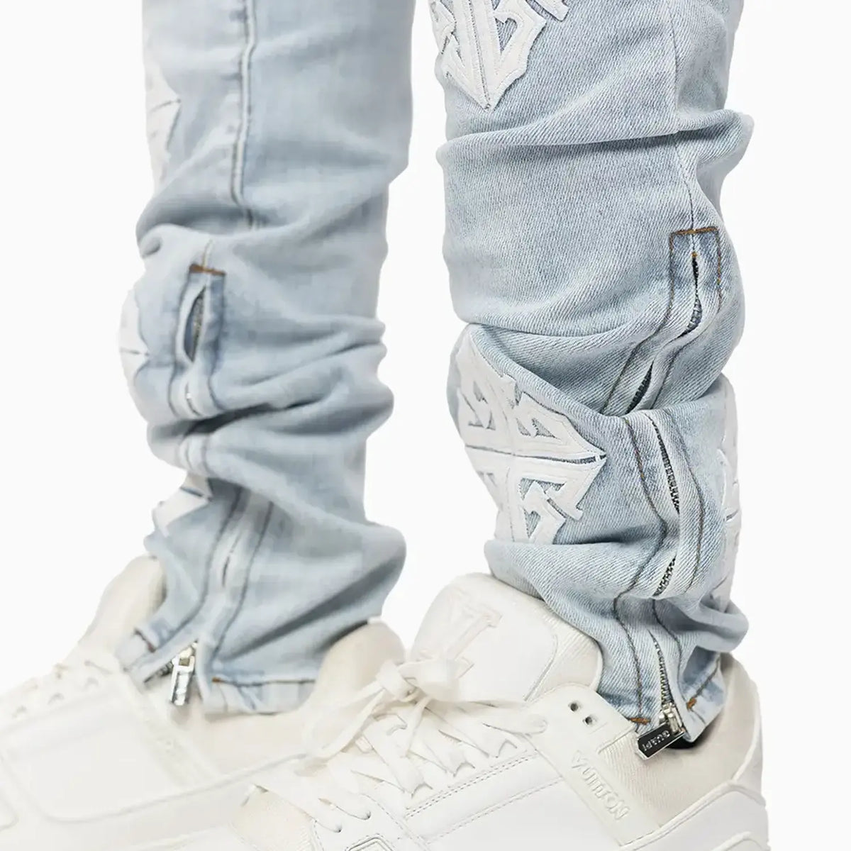Pantalon Icon Denim V2 Aqua Bleu Homme