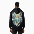 Sudadera negra para hombre "Palestina Libre"