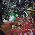 Sudadera negra para hombre "Palestina Libre"