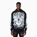 Sudadera con Capucha Negra Heavens Vault para Hombre