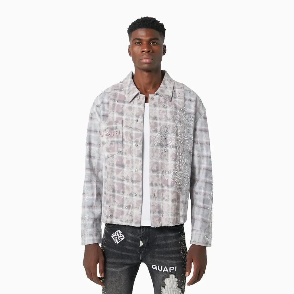 Camisa Franela Hombre Hielo Desgastado