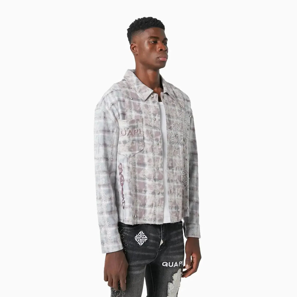 Camisa Franela Hombre Hielo Desgastado