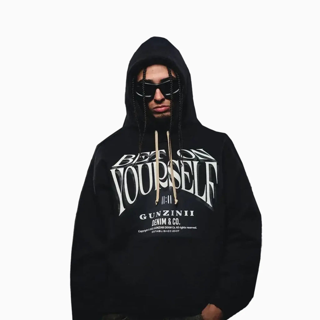 Men's Bet On Yourself Pull Over Hoodie