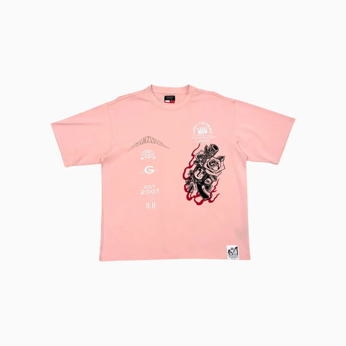 T-shirt graphique à manches courtes pour homme