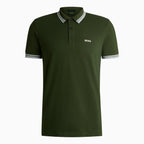 Polo de Hombre con Logotipo y Detalles a Contraste