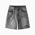 Shorts de travail en jean à double épaisseur pour homme