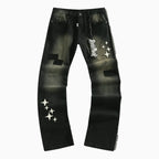 Pantalon en jean évasé coupe skinny Pivotal pour homme