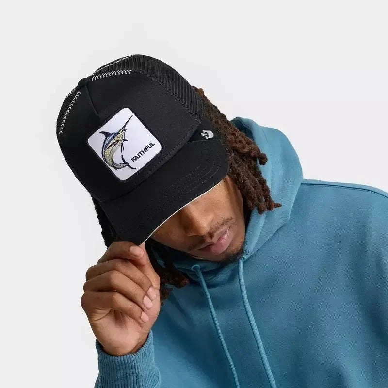Casquette de camionneur Faithful Fish