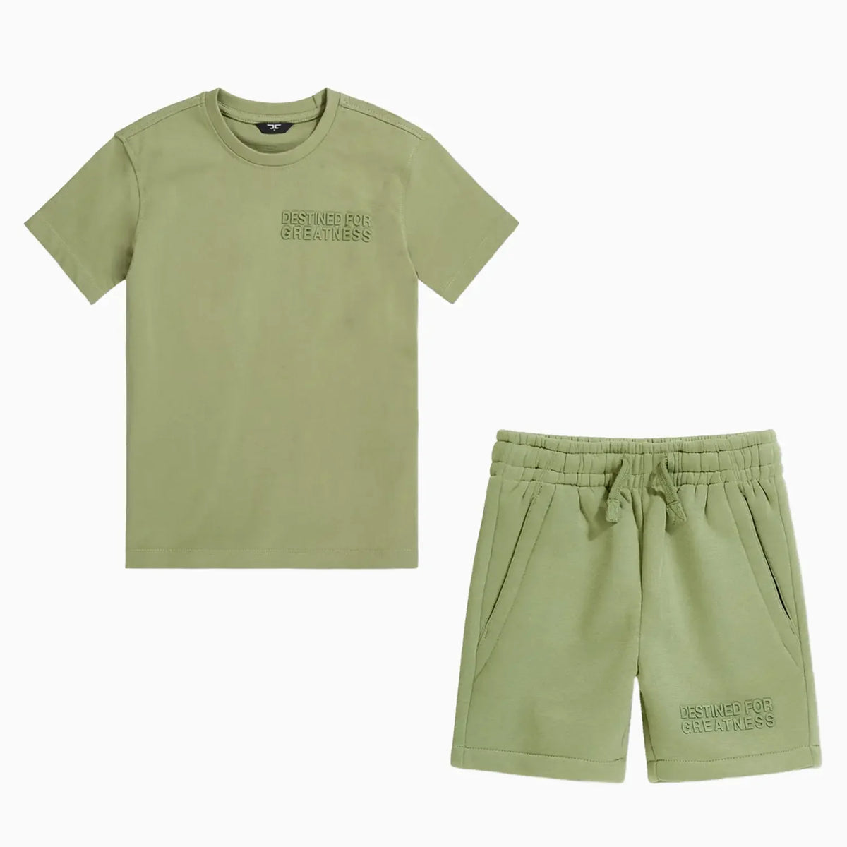 Ensemble T-shirt et short Enfant, destiné à la grandeur