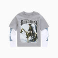 Camiseta térmica tipo gofre Night Rider para niños
