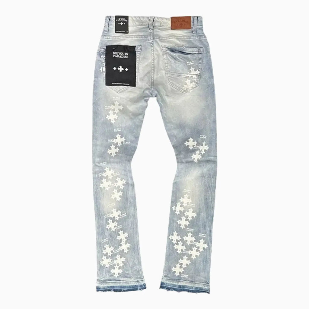 Pantalón apilable "Nos vemos en el paraíso" para niños