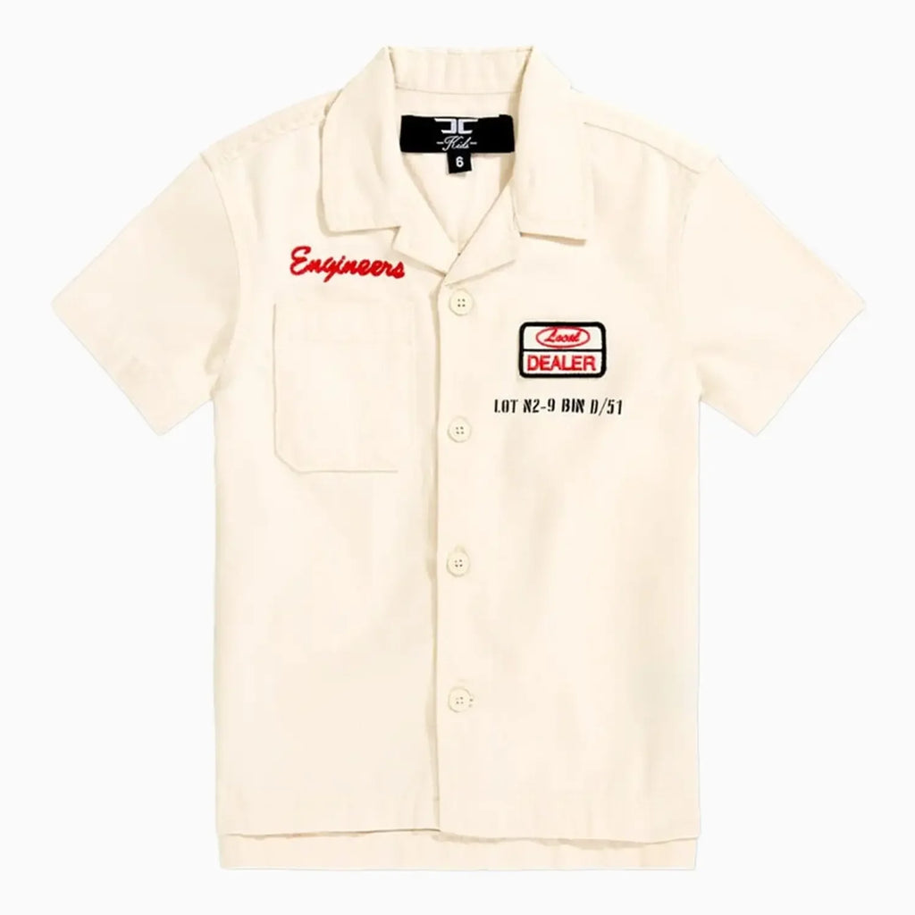 Ensemble chemise et short "The Re-Up Mechanic" pour enfant