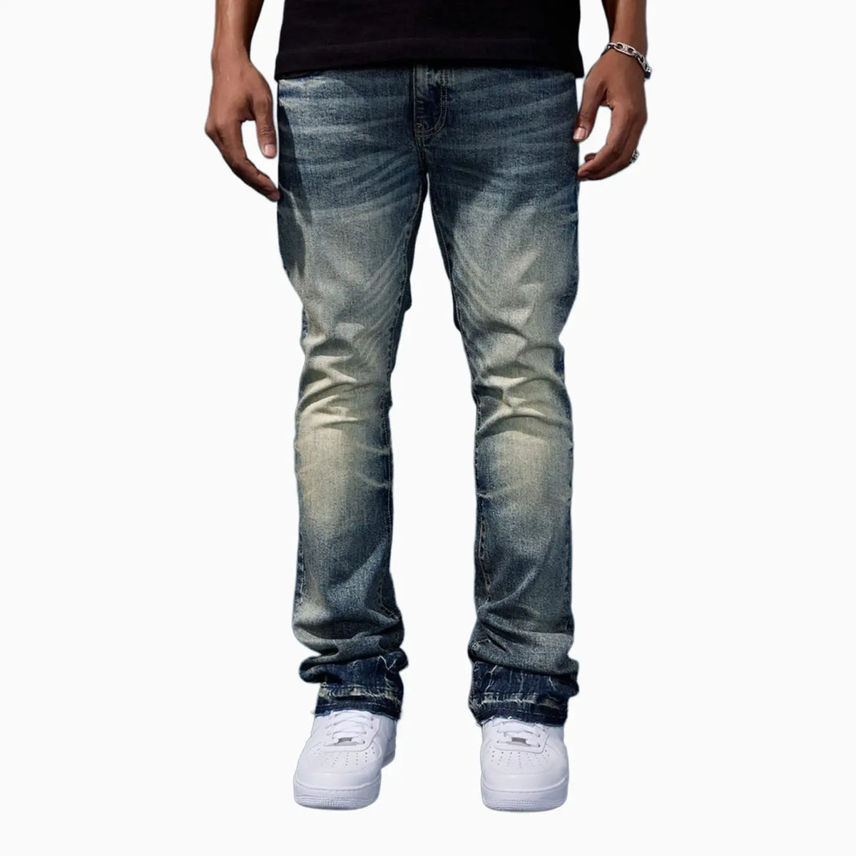 Martin Stacked de mezclilla súper ajustado Red Hook para hombre