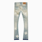 Men's Super Skinny Stacked Eden Denim Pant
